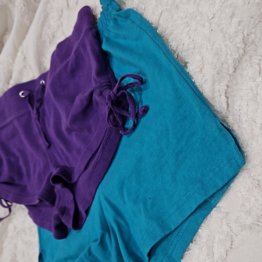 Bundle of 2 Small Soft Cotton Shorts